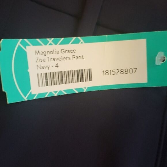 Stitch Fix | Magnolia Grace Zoe Travelers Pant Navy Womens Size 4 NEW - Picture 2 of 6